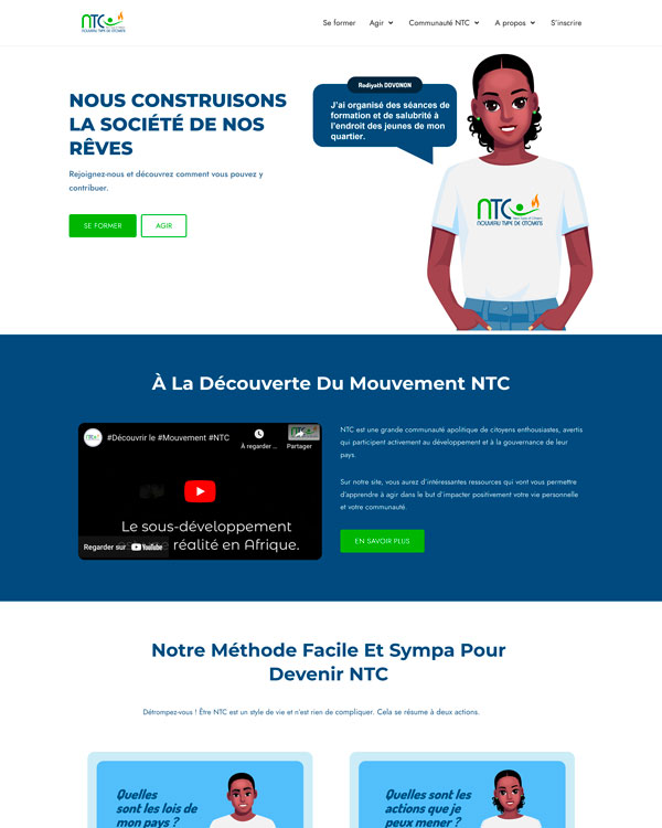 Nouveau Type de Citoyens, Bénin