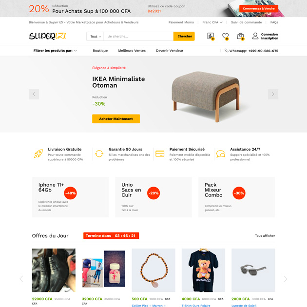 Super IZI - Votre Marketplace de Confiance